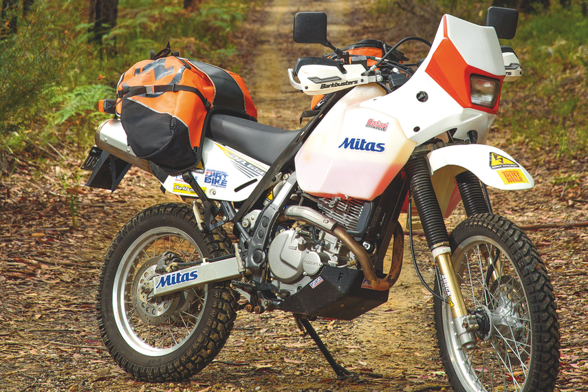 dr650 adventure bike