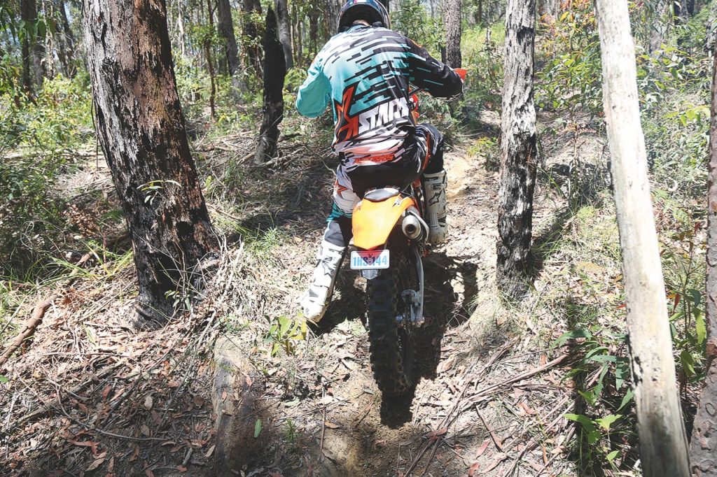 Turn Around On A Hill - Australasian Dirt Bike Magazine