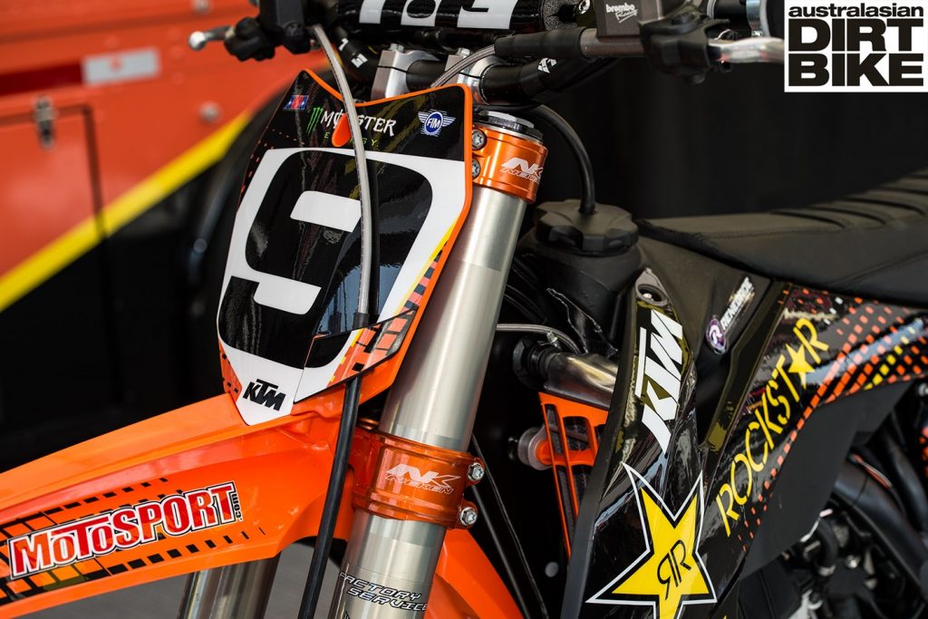 Ivan Tedesco's KTM 450 SX-F