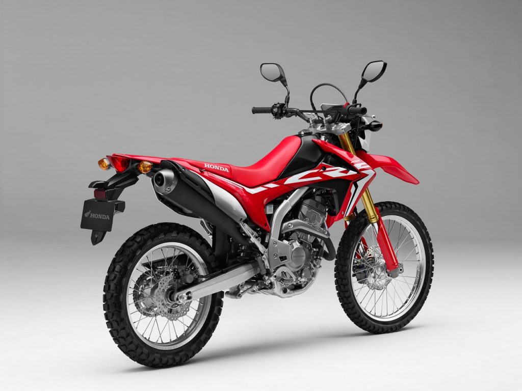 Honda store crf250l dimensions