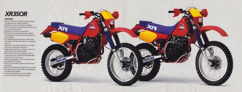 Honda on sale xr 350