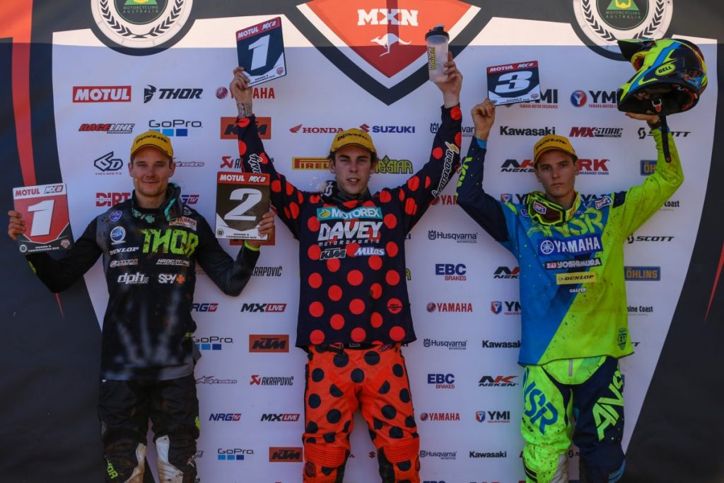 MX2 Podium