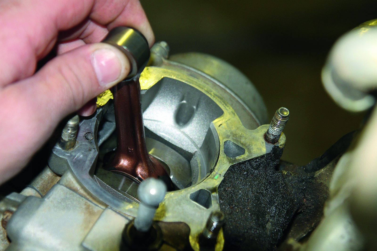 TwoStroke top end rebuild Australasian Dirt Bike Magazine