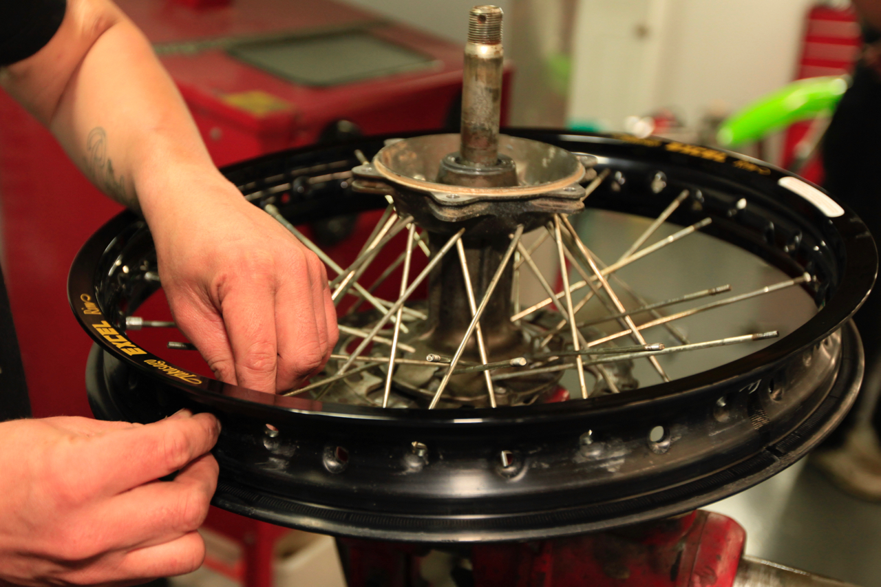 How to Pro Lacing Wheels Australasian Dirt Bike Magazine
