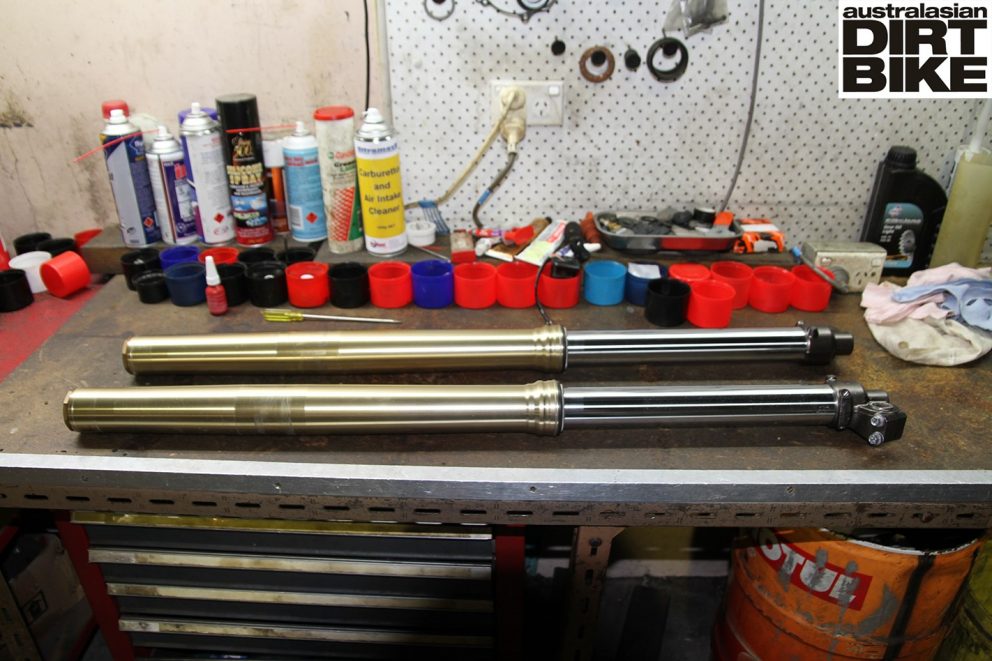 How To Fit Dirt Bike Fork Springs Australasian Dirt Bike Magazine