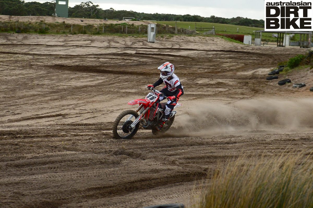 sanding down bike frame