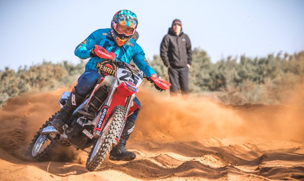 Kane O Rourke Podium finish for Penrite Honda at Hattah - Australasian Dirt Bike Magazine