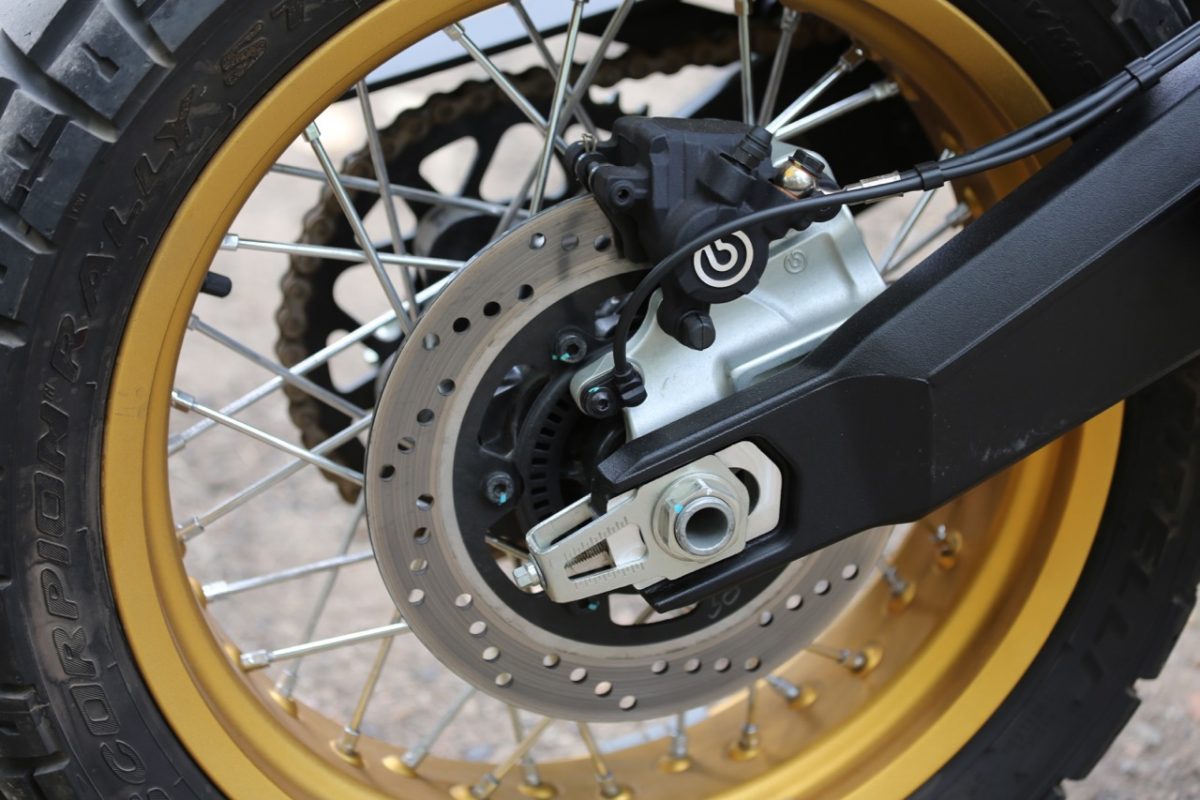 ducati desert sled 21 wheel
