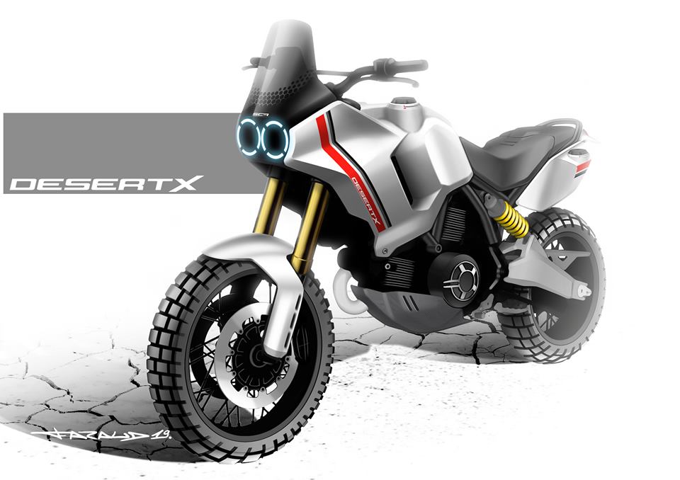 Ducati reveals render of DesertX Concept Australasian Dirt Bike Magazine