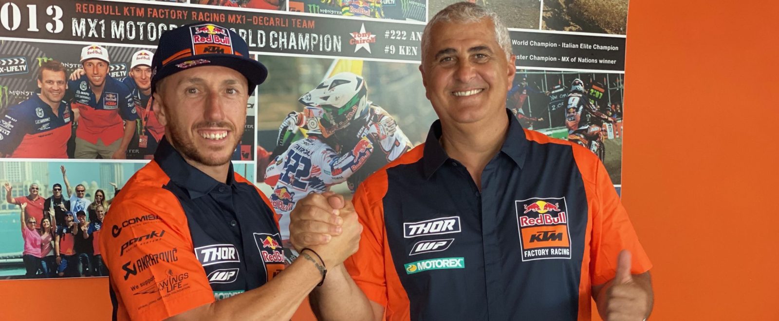 Tony Cairoli signs for 2021 with Red Bull Factory KTM