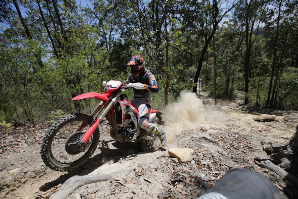 honda crf450l adventure build