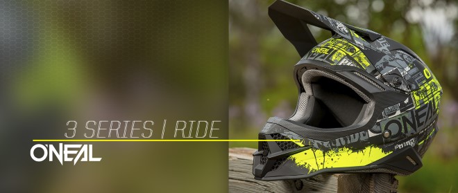 O'Neal 2021 3 Series Helmet Ride Off-Road/MX/ATV/Motocross/Dirt Bike 0627-13* 