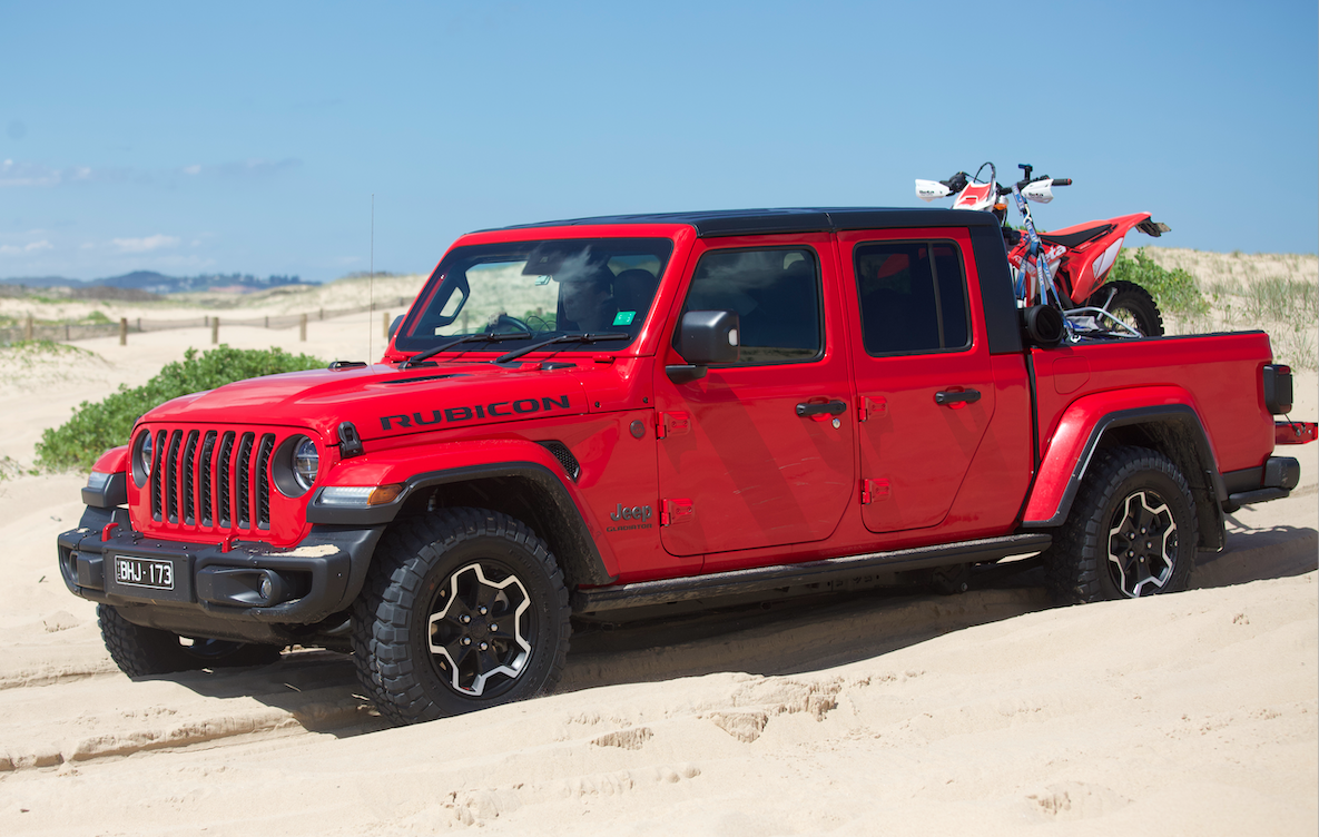 Dirtbike hauler tested Jeep Gladiator Rubicon ADB Mag