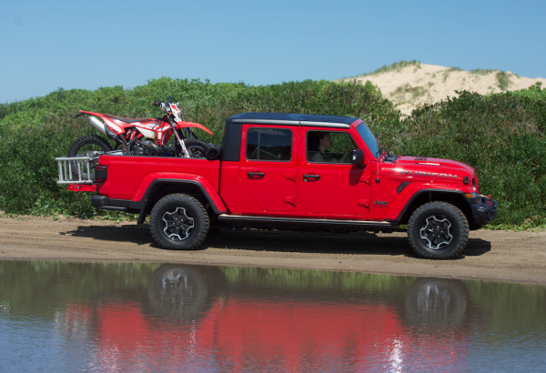 Jeep gladiator 2025 dirt bike rack