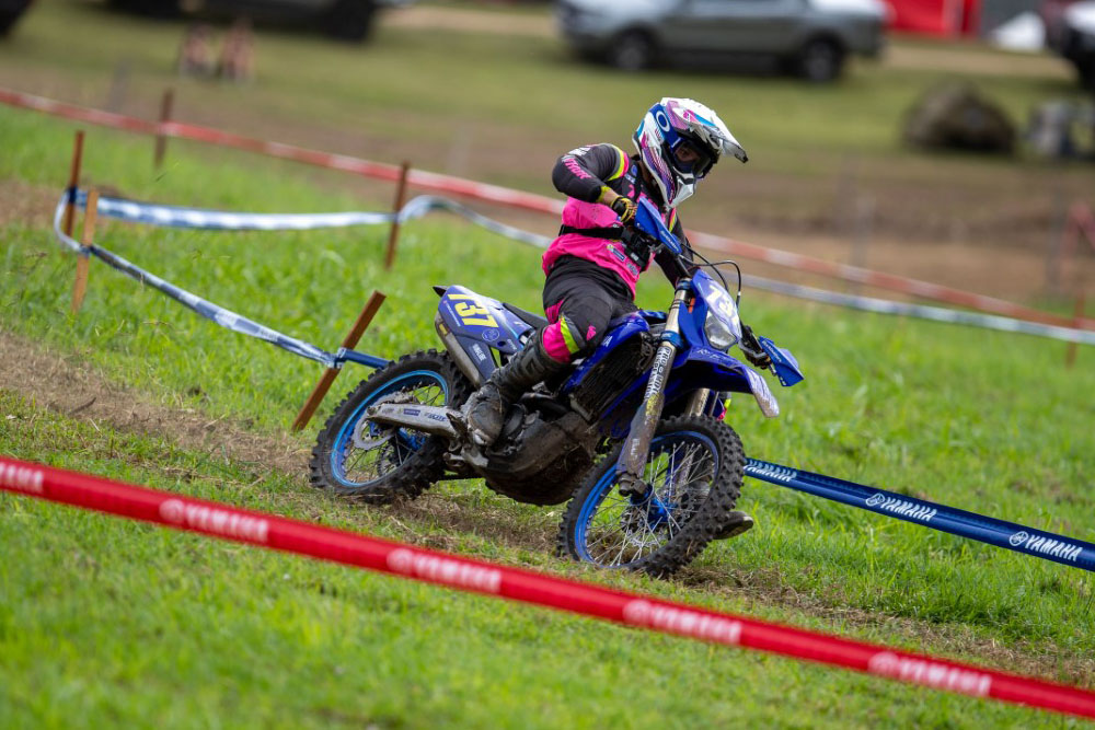 #737 Jessica Gardiner Yamaha at Round 3 & 4 AORC Championship, Mackay in Mackay, Queensland. Shot for Foremost Media by Marc Jones Photography. Image Details Camera: Canon Canon EOS-1D X Mark II Lens: EF300mm f/2.8L IS USM f 2.8 1/2000 sec ISO 200 Credit: Marc Jones Date: 8 April 2022