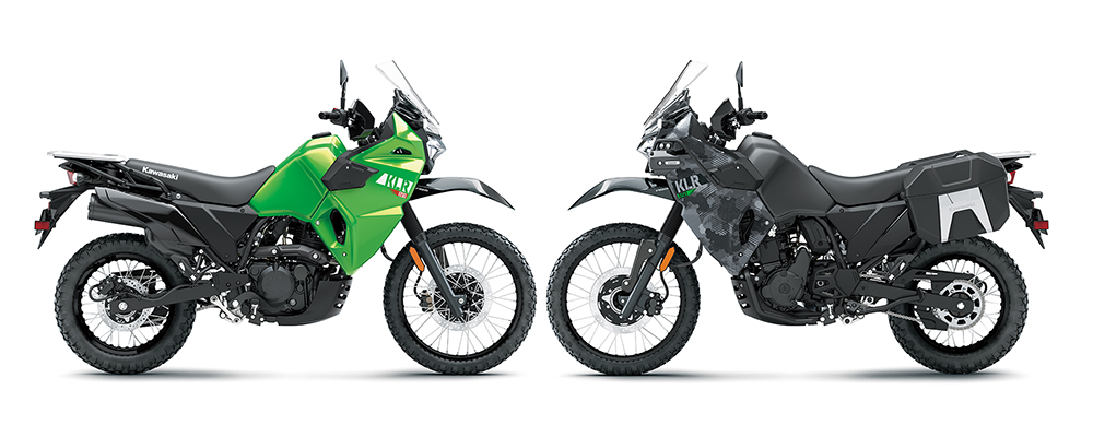 2023 Kawasaki KLR650 range